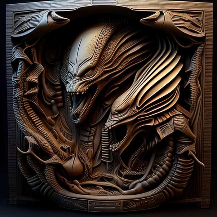 3D model Alien versus Predator 2 game (STL)